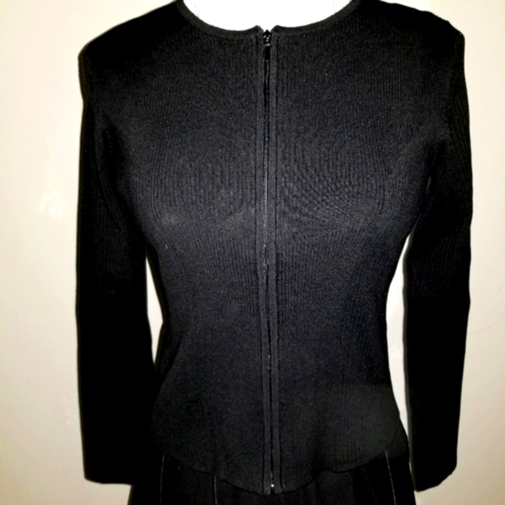 Oliver Perry zip front cardigan